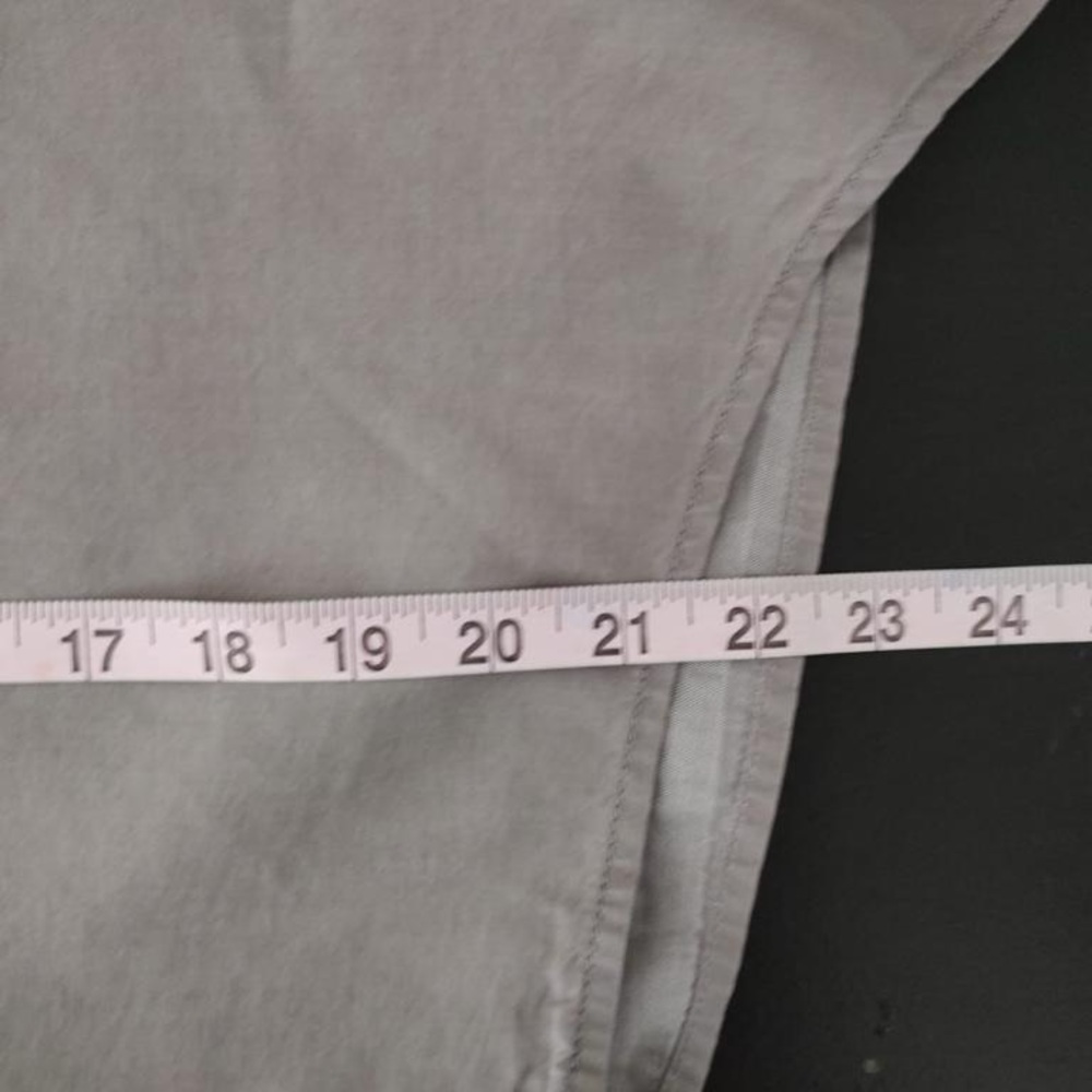 Express L Button Up Tie Bottom Front Shirt Woman … - image 8